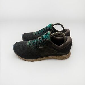 Brooks Glycerin 16 Women's Low Sneakers Shoes Dark Blue Ebony Turquoise Size 9.5